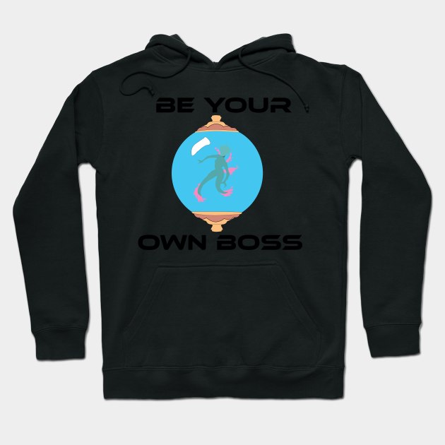 Riva's Inspirational Quote Hoodie by trainedspade